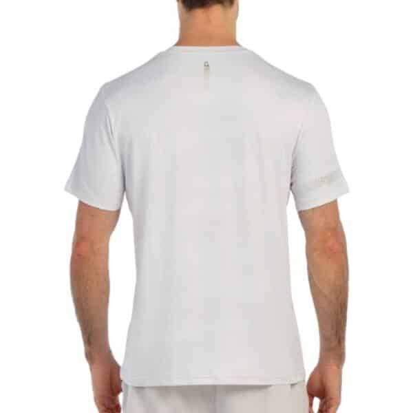 Camiseta blanca para hombre de Bullpadel