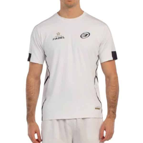 Camiseta Borni blanca de Bullpadel