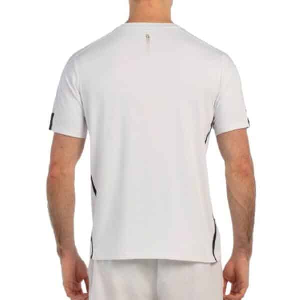 Camiseta blanca para hombre de Bullpadel