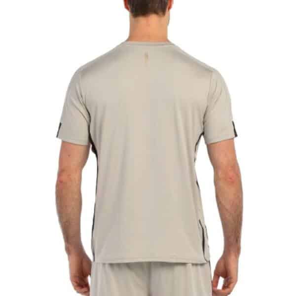 Camiseta color piedra vigore para hombre de Bullpadel