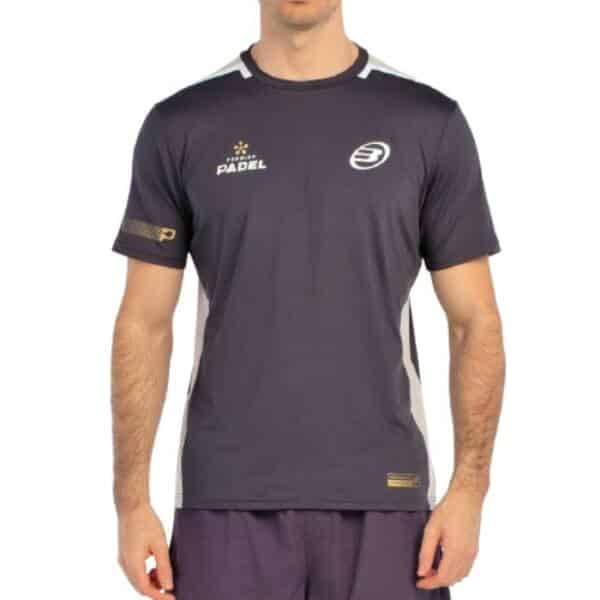 Camiseta Brece negra de Bullpadel