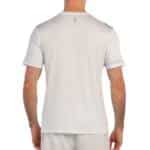 Camiseta blanca para hombre de Bullpadel