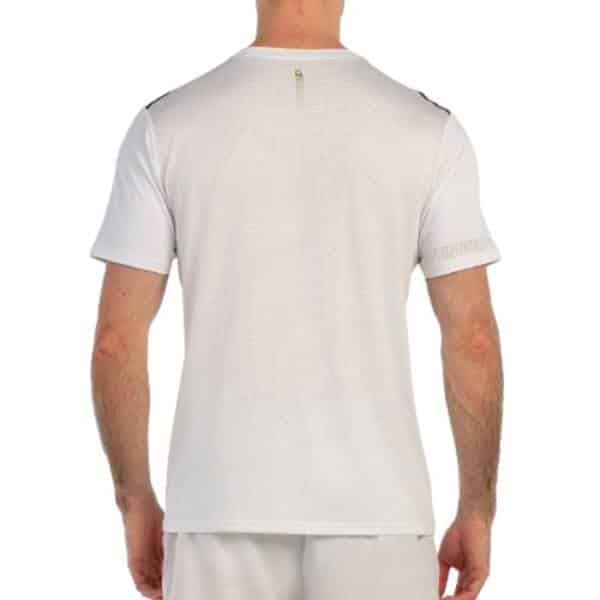 Camiseta blanca para hombre de Bullpadel