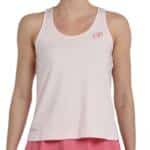 Camiseta de tirantes Bullpadel Edrar rosa