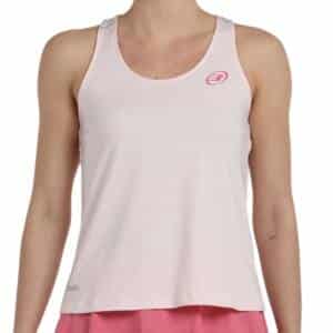 Camiseta de tirantes Bullpadel Edrar rosa