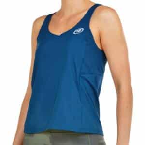 Camiseta de tirantes Bullpadel Oroso azul