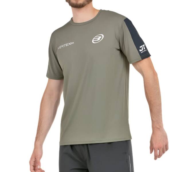 Camiseta entrenamiento Bullpadel Tello kaki