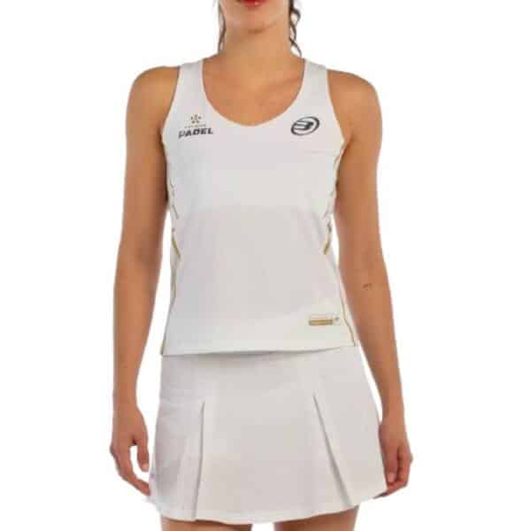 Camiseta Acora blanca de Bullpadel