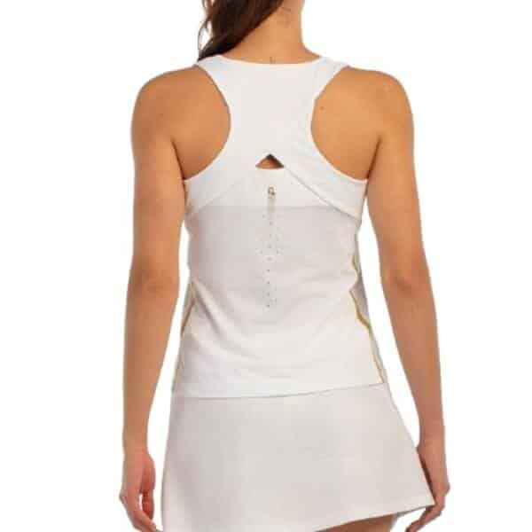Camiseta para mujer Acora blanca de Bullpadel