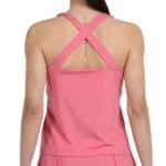 Camiseta rosa para mujer de Bullpadel