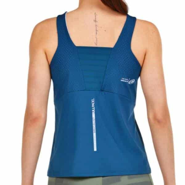 Camiseta Oroso azul para mujer de Bullpadel