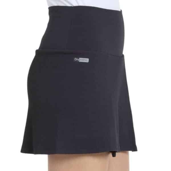 Falda Petin negra - Colección Bullpadel