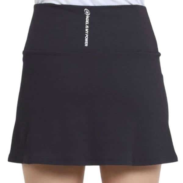 Falda negra para mujer de Bullpadel