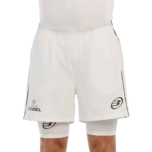 Short Barde blanco de Bullpadel
