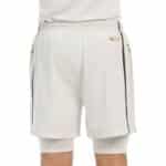 Short Barde blanco para hombre de Bullpadel