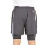 Short negro Barde para hombre de Bullpadel
