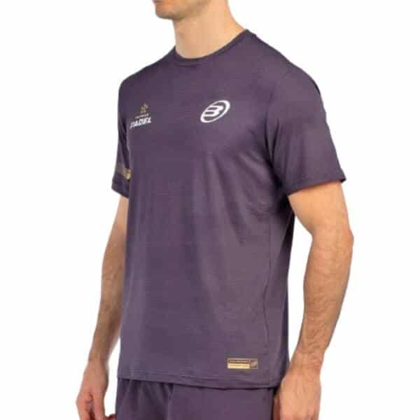 Camiseta Bullpadel Bizme carbón
