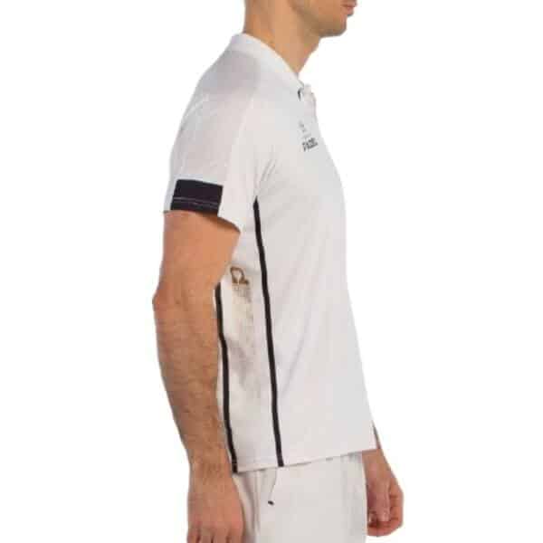 Polo Bogue blanco - Colección Bullpadel