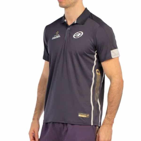 Polo Bullpadel Bogue negro