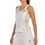 Camiseta Bullpadel Acora blanca - Premier Padel