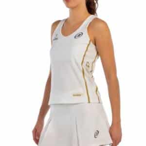 Camiseta Bullpadel Acora blanca - Premier Padel
