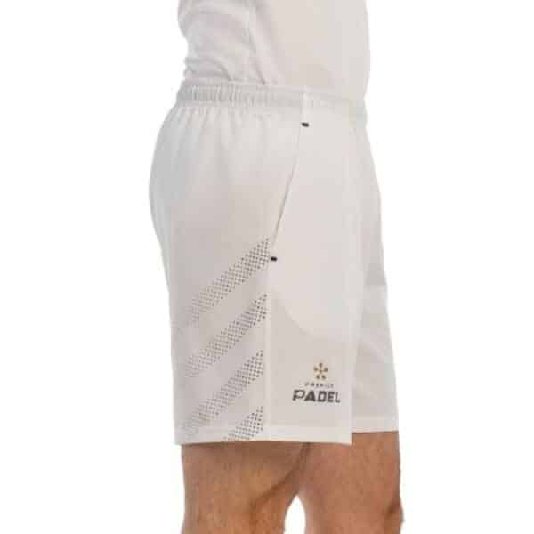 Short blanco para hombre de Bullpadel