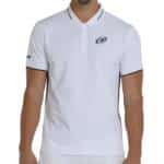 Polo Leiro blanco de Bullpadel