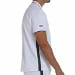 Polo Leiro blanco - Colección Bullpadel