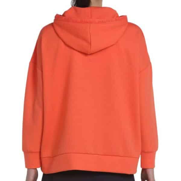 Sudadera naranja para mujer de Bullpadel