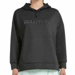 Sudadera negra Silba de Bullpadel