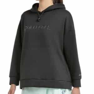 Sudadera Bullpadel Silba Mujer Negro