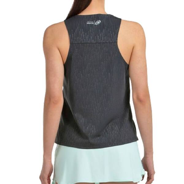 Camiseta negra para mujer de Bullpadel