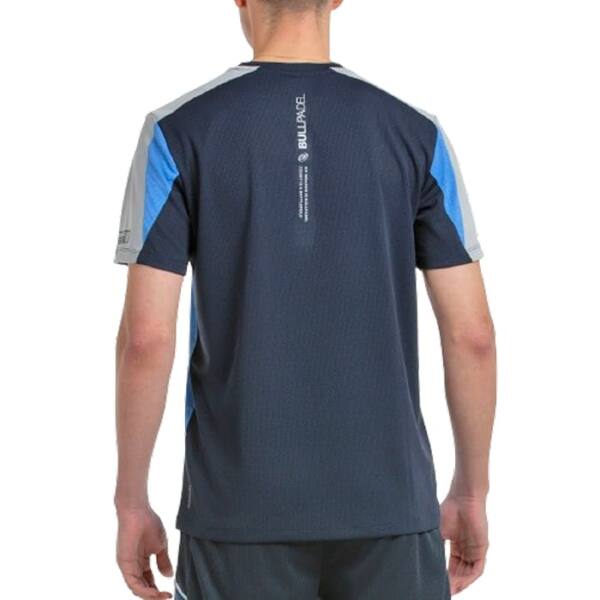Camiseta azul para hombre de Bullpadel