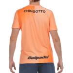 Camiseta Bullpadel en Papaya de Paquito Navarro