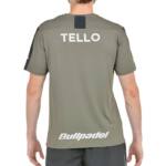 Camiseta color kaki para hombre de Bullpadel