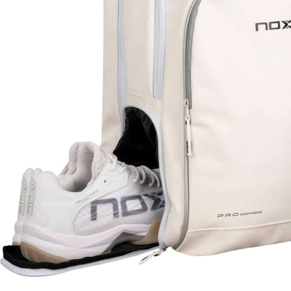 Zona independiente calzado mochila blanca de NOX