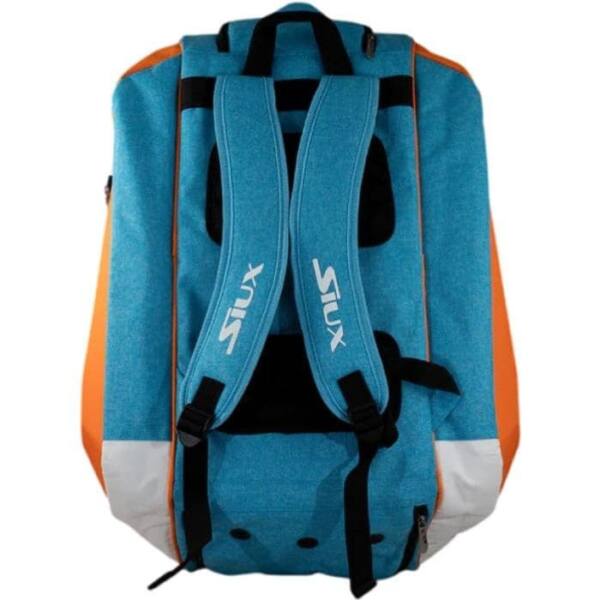 Paletero de pádel azul y naranja de Siux