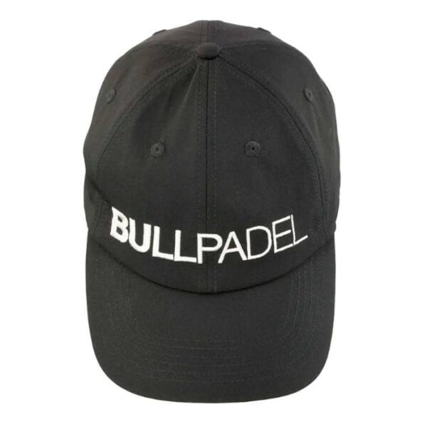 Gorra unisex negra Bullpadel