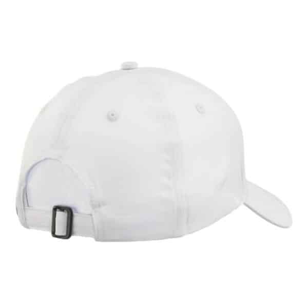 Gorra blanca de Bullpadel