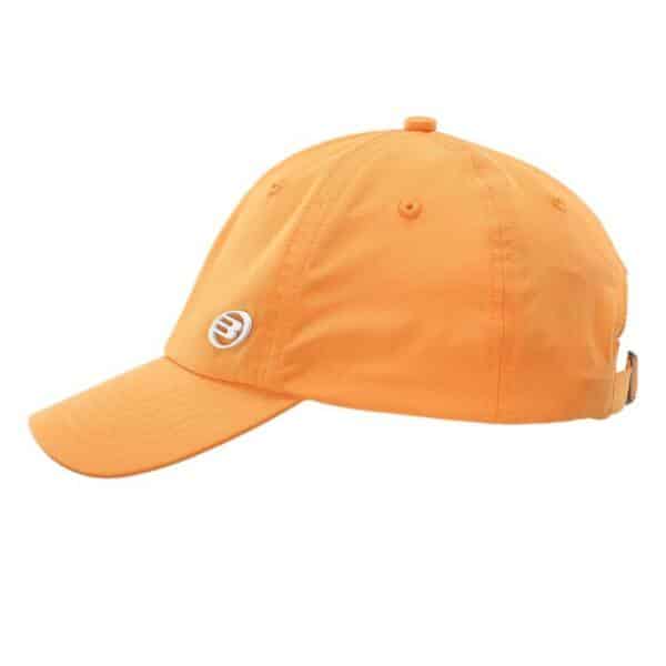 Gorra color naranja de Bullpadel