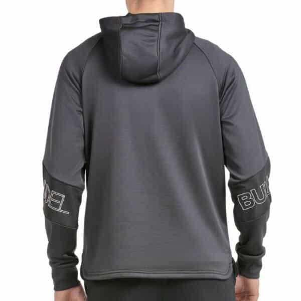Sudadera negra para hombre de Bullpadel