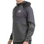 Sudadera Gumala negra - Colección Bullpadel