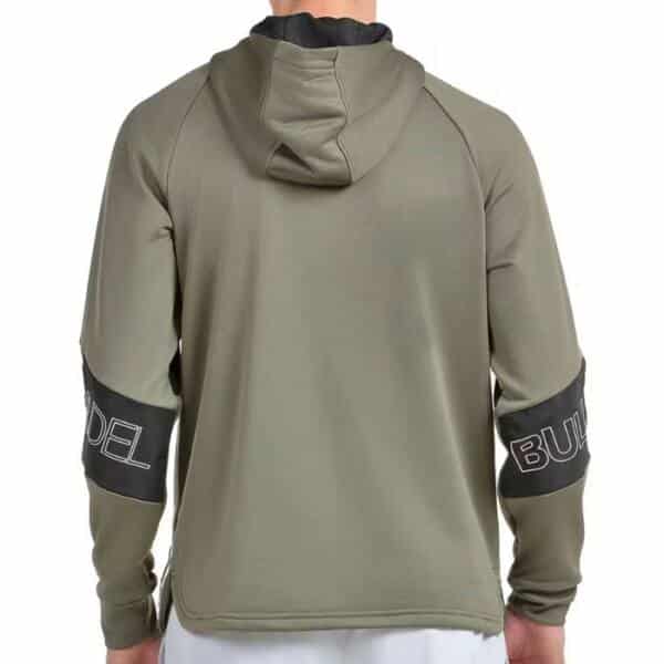 Sudadera color kaki para hombre de Bullpadel