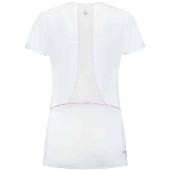 Camiseta mujer K-Swiss blanca - Modelo Hypercourt Advantage 4