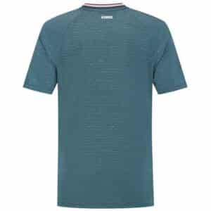 Camiseta pádel gris hombre Hypercourt Melange 3 K-Swiss