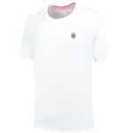 Camiseta K-Swiss Hypercourt Mesh Crew 4 blanca