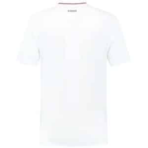 Camiseta pádel hombre blanca K-Swiss
