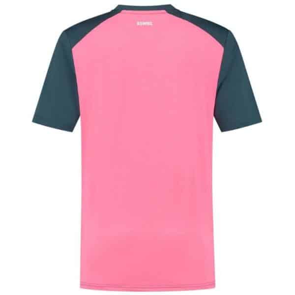 Camiseta azul Hypercourt Mix Melange K-Swiss