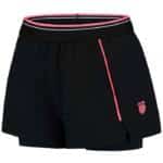 Short negro y rosa mujer K-Swiss