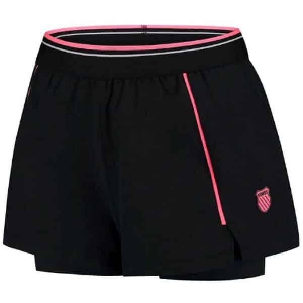 Short negro y rosa mujer K-Swiss Short negro y rosa mujer K-Swiss